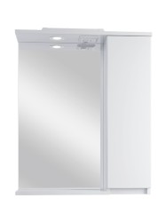 Зеркальный шкаф Sanstar Квадро 60 П 1дв, белый
