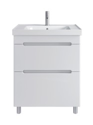 Тумба напольная Sanstar Адель 70 белая под ум-к Фостер 70/ COMO 70/ Миранда 70/ Грейс 70 ВИТРИНА