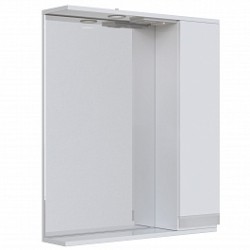 Зеркальный шкаф Sanstar Вита 70 правая, 1/дв, белый