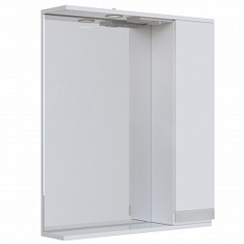 Зеркальный шкаф Sanstar Вита 70 правая, 1/дв, белый