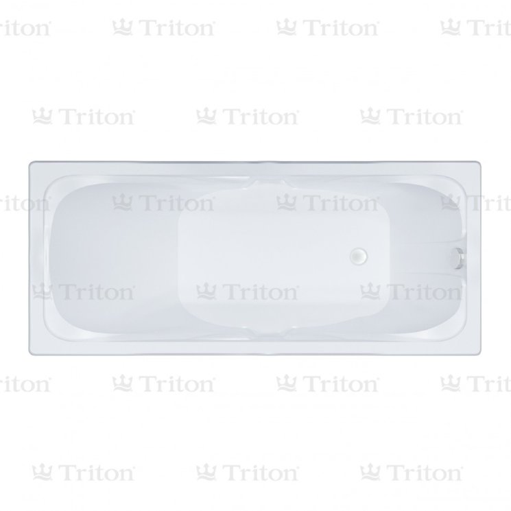 Ванна акриловая Triton Стандарт 170x75см прямоугольная