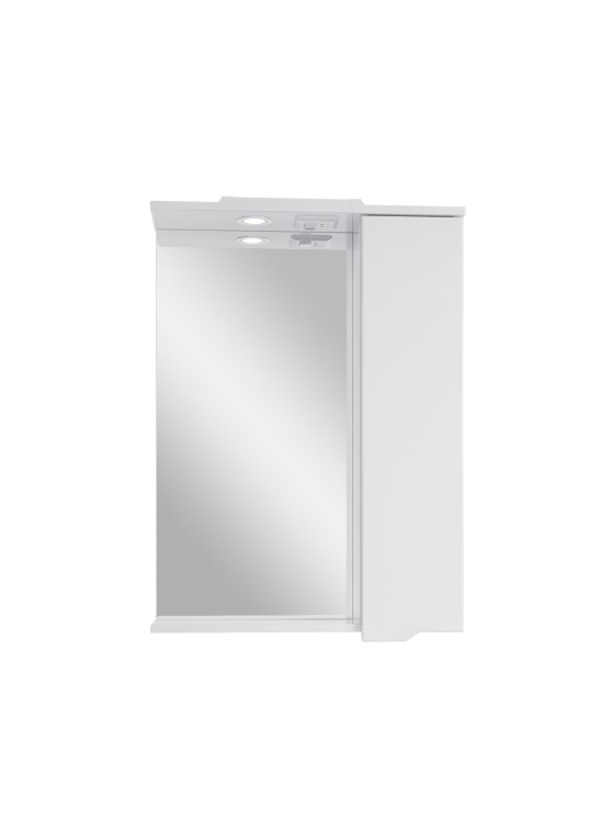 Зеркальный шкаф для ванной комнаты подвесной SanStar Bianca 60 белый