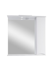 Зеркальный шкаф Sanstar Smile 60 П 1/дв, белый