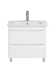 Тумба напольная Sanstar Smile 60 белая под ум-к Квадро 60/ Эйфория 60