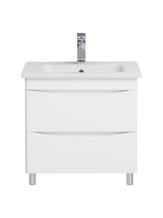 Тумба напольная Sanstar Smile 60 белая под ум-к Квадро 60/ Эйфория 60