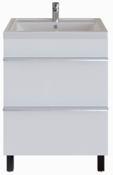 Тумба напольная Sanstar Фостер 60 белая под ум-к Фостер 60 ВИТРИНА