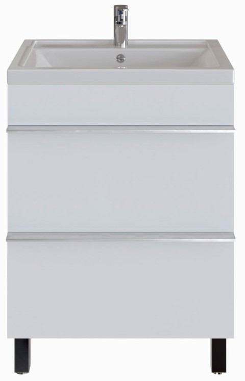 Тумба напольная Sanstar Фостер 60 белая под ум-к Фостер 60 ВИТРИНА