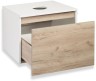 Тумба под раковину Runo крафт дуб Бари 60 00-00001374 с ящиками