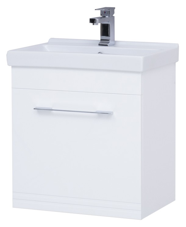 Тумба подвесная Sanstar Мира 60 белая под ум-к Fest 60