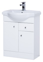 Тумба напольная Sanstar Шармель 65 белая под ум-к Классик 65 ВИТРИНА