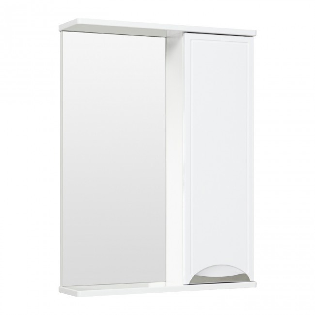 Шкаф RUNO Комфорт 55 правый зеркальный навесной