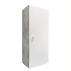 Шкаф навесной Руно Runo Кредо 30 серый бетон