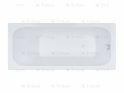 Ванна акриловая Triton Стандарт 120x70см прямоугольная