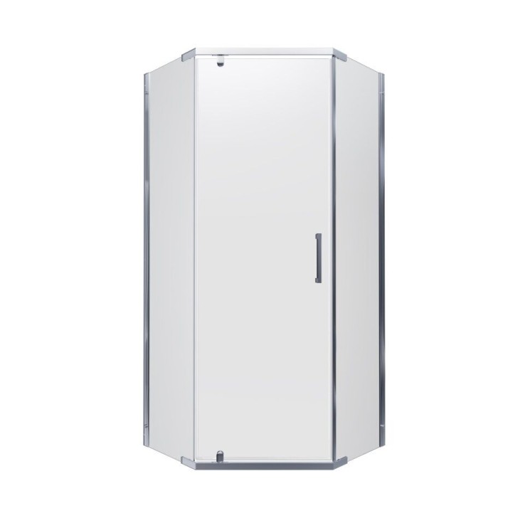 Душевая ширма TRITON Дека-Хром 90х90 пятиуголник/2 места/КС89 М1/КС89 М2