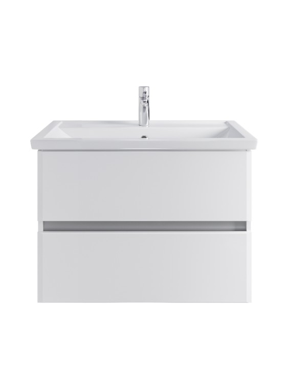 Тумба подвесная Sanstar Велья 80 белая под ум-к Фостер/ Fest 80/ Миранда 80/ COMO 80