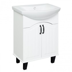 Тумба Руно Runo МАРСЕЛЬ 60 554х317х800 с умывальником Балтика 60