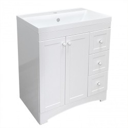 Тумба Руно Runo МЕРИДА 70 напольная с умывальником Como 70