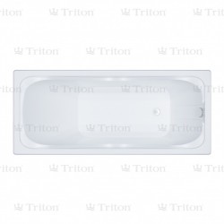 Ванна акриловая Triton Стандарт 140x70см прямоугольная