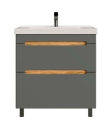 Тумба напольная Sanstar Diva 80 Графит Софт под ум-к Fest 80