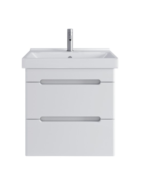 Тумба подвесная SanStar Адель 60 Без раковины для ванной комнаты, белая