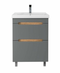 Тумба напольная Sanstar Diva 60 Графит Софт под ум-к Fest 60