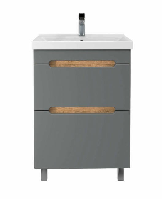 Тумба напольная Sanstar Diva 60 Графит Софт под ум-к Fest 60