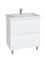 Тумба напольная Sanstar Arista 100 белая под ум-к Миранда 100/ Гармония 100