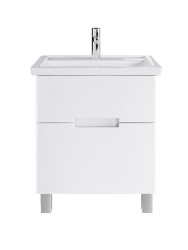 Тумба напольная SanStar Ориана 70 Без раковины для ванной комнаты, белая