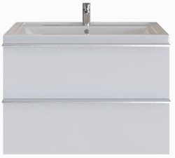 Тумба подвесная Sanstar Фостер 80 белая под ум-к Фостер 80