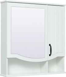 Зеркальный шкаф Runo белый Марсель 65 00-00001202