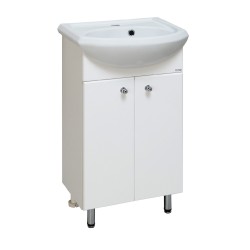 Тумба под раковину Runo под умывальник Уют 45 Уют 45 00000000064 с дверками