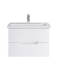 Тумба подвесная SanStar Ориана 80 Без раковины для ванной комнаты, белая