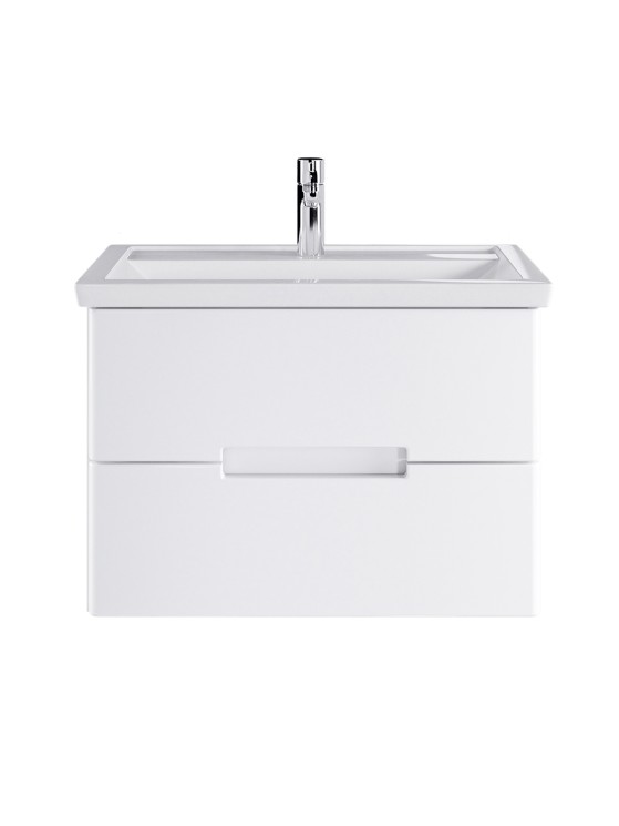 Тумба подвесная SanStar Ориана 80 Без раковины для ванной комнаты, белая