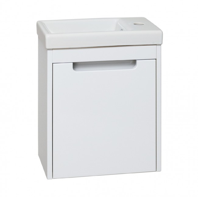 Тумба под раковину Runo под умывальник Como 40/ Smart 40 Микра 40 00000001078 с дверками