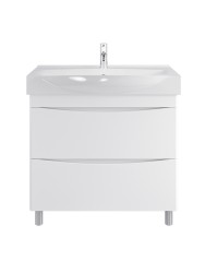 Тумба напольная SanStar Smile 85 Без раковины для ванной комнаты, белая