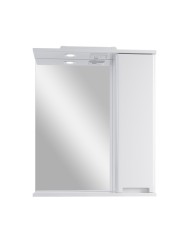 Зеркальный шкаф для ванной комнаты подвесной SanStar Ориана 60 белый