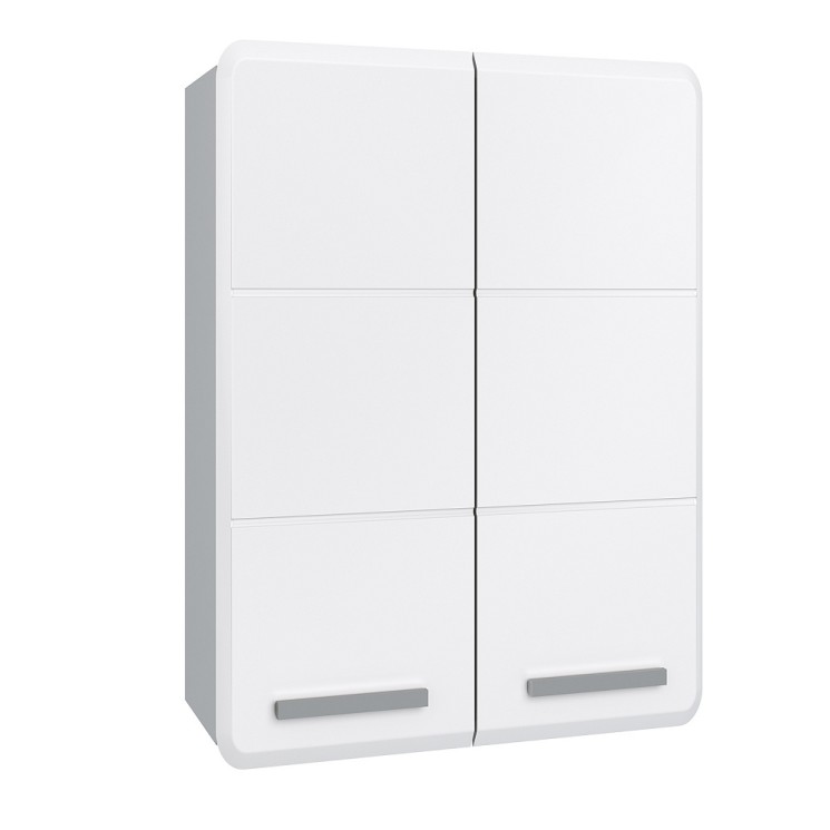 Шкаф навесной Runo Эрика 60 00-00001131 с дверками, с полками