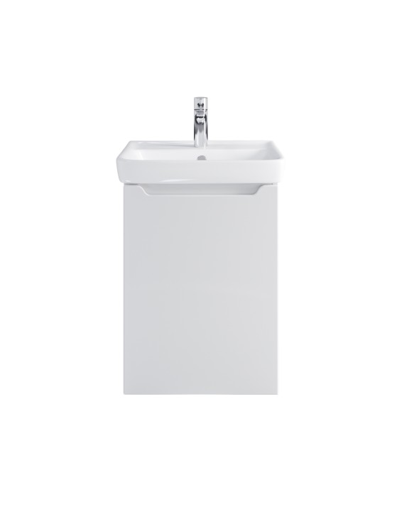 Тумба подвесная SanStar Bianca 50 Без раковины для ванной комнаты, белая