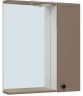 Зеркальный шкаф Руно Runo Римини 75 /правый/ бежевый