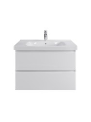 Тумба подвесная SanStar Arista 80 Без раковины для ванной комнаты, белая