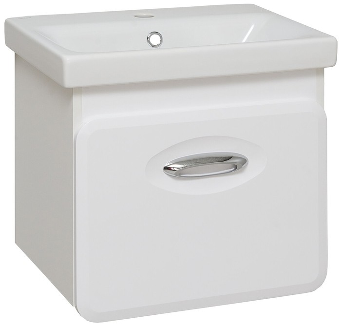 Тумба Руно Runo КАПРИ 50 /подвесная/ 466х348х400 без умывальника Moduo Slim 50