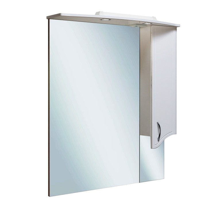 Зеркальный шкаф Runo правый Севилья 85 00000000595