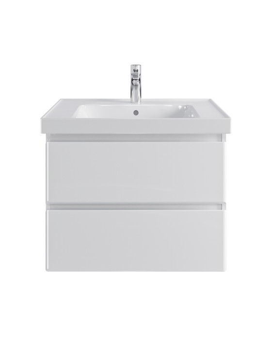 Тумба подвесная SanStar Arista 70 Без раковины для ванной комнаты, белая