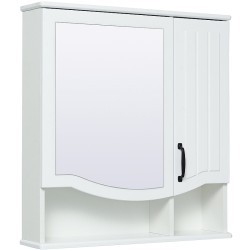 Зеркальный шкаф Runo белый Марсель 65 00-00001202