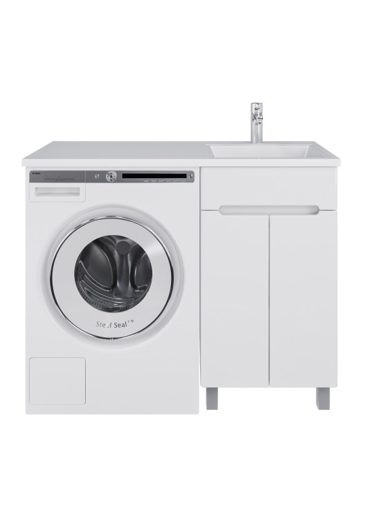 Тумба напольная SanStar Эллада 50 Без раковины для ванной комнаты, белая