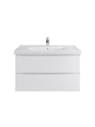 Тумба подвесная Sanstar Arista 100 белая под ум-к Гармония 100