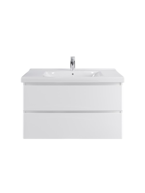 Тумба подвесная Sanstar Arista 100 белая под ум-к Гармония 100