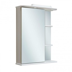 Зеркальный шкаф Runo левый Магнолия 50 00000000607