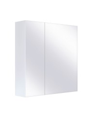 Зеркальный шкаф Sanstar 70  б/о, белый