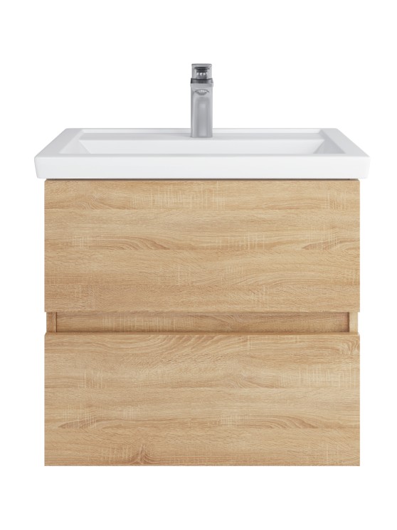 Тумба подвесная SanStar Тоскана 50 Без раковины для ванной комнаты, белая